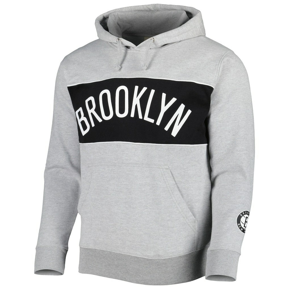 NBA Brooklyn Nets Wordmark French Terry Pullover Hoodie