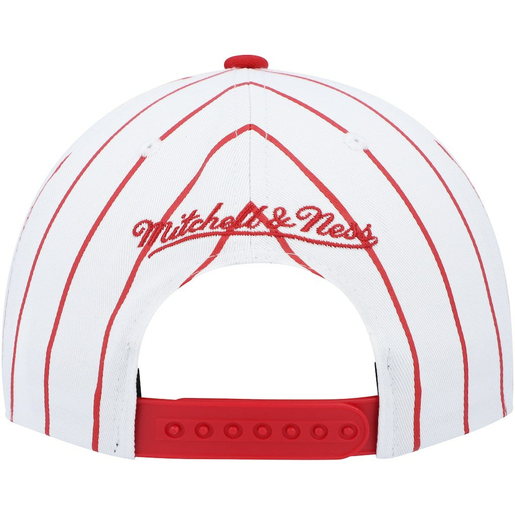 NBA Philadelphia 76ers Hardwood Classics Pinstripe Snapback Hat