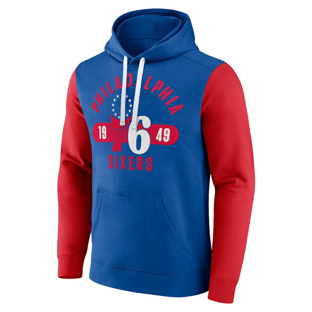 NBA Philadelphia 76ers Big & Tall Bold Attack Pullover Hoodie