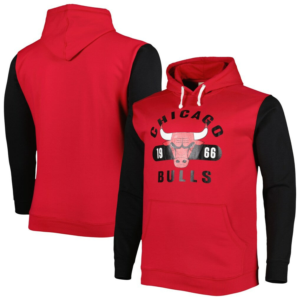 NBA Chicago Bulls Big & Tall Bold Attack Pullover Hoodie