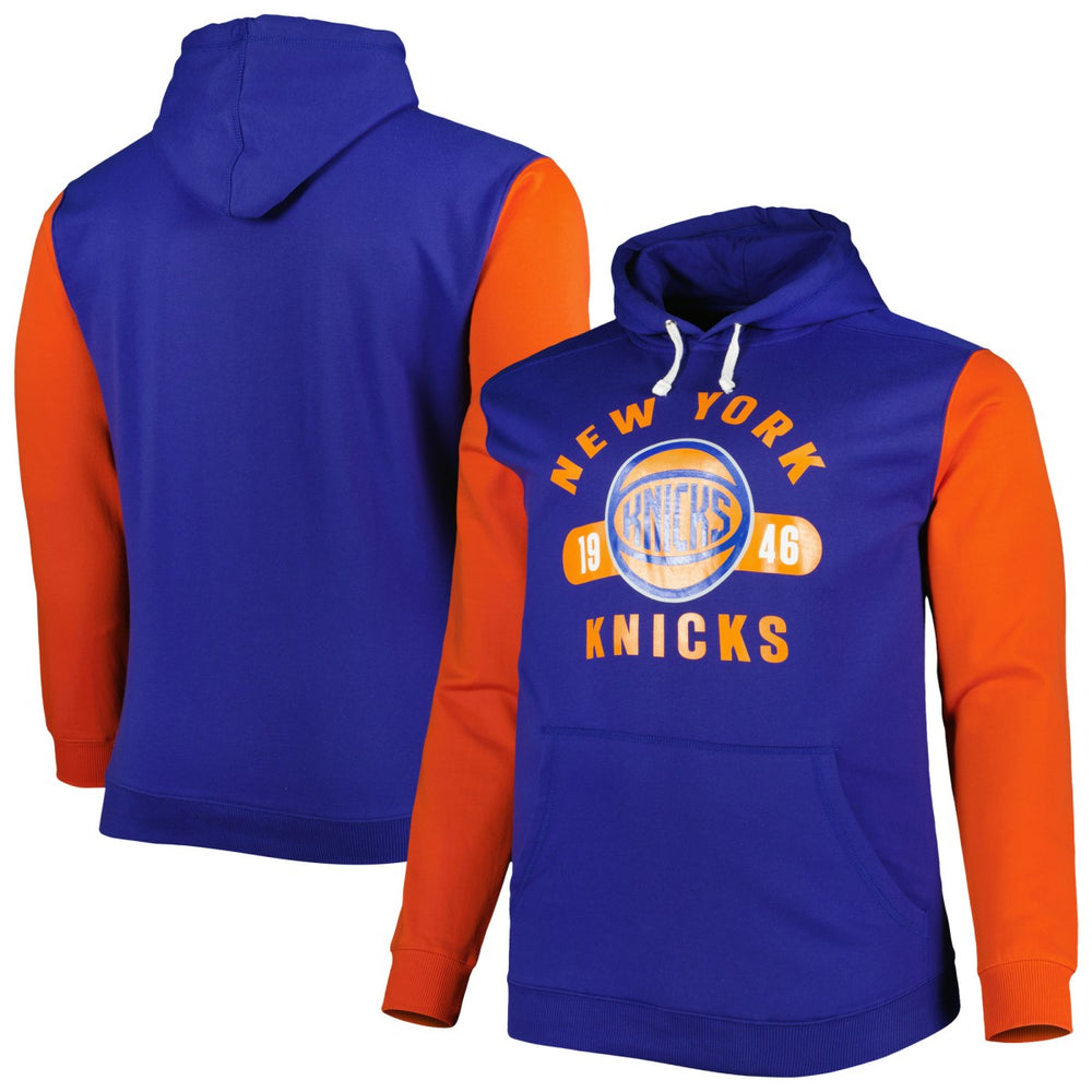 NBA New York Knicks Big & Tall Bold Attack Pullover Hoodie