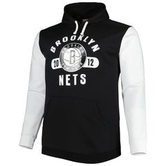 NBA Brooklyn Nets Big & Tall Bold Attack Pullover Hoodie