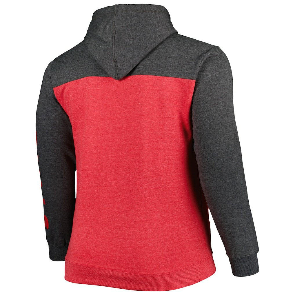 NBA Chicago Bulls Big & Tall Down and Distance Full-Zip Hoodie