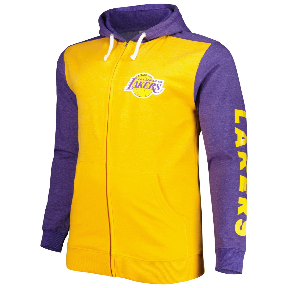 NBA Los Angeles Lakers Big & Tall Down and Distance Full-Zip Hoodie