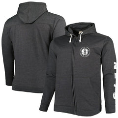 NBA Brooklyn Nets Big & Tall Down and Distance Full-Zip Hoodie