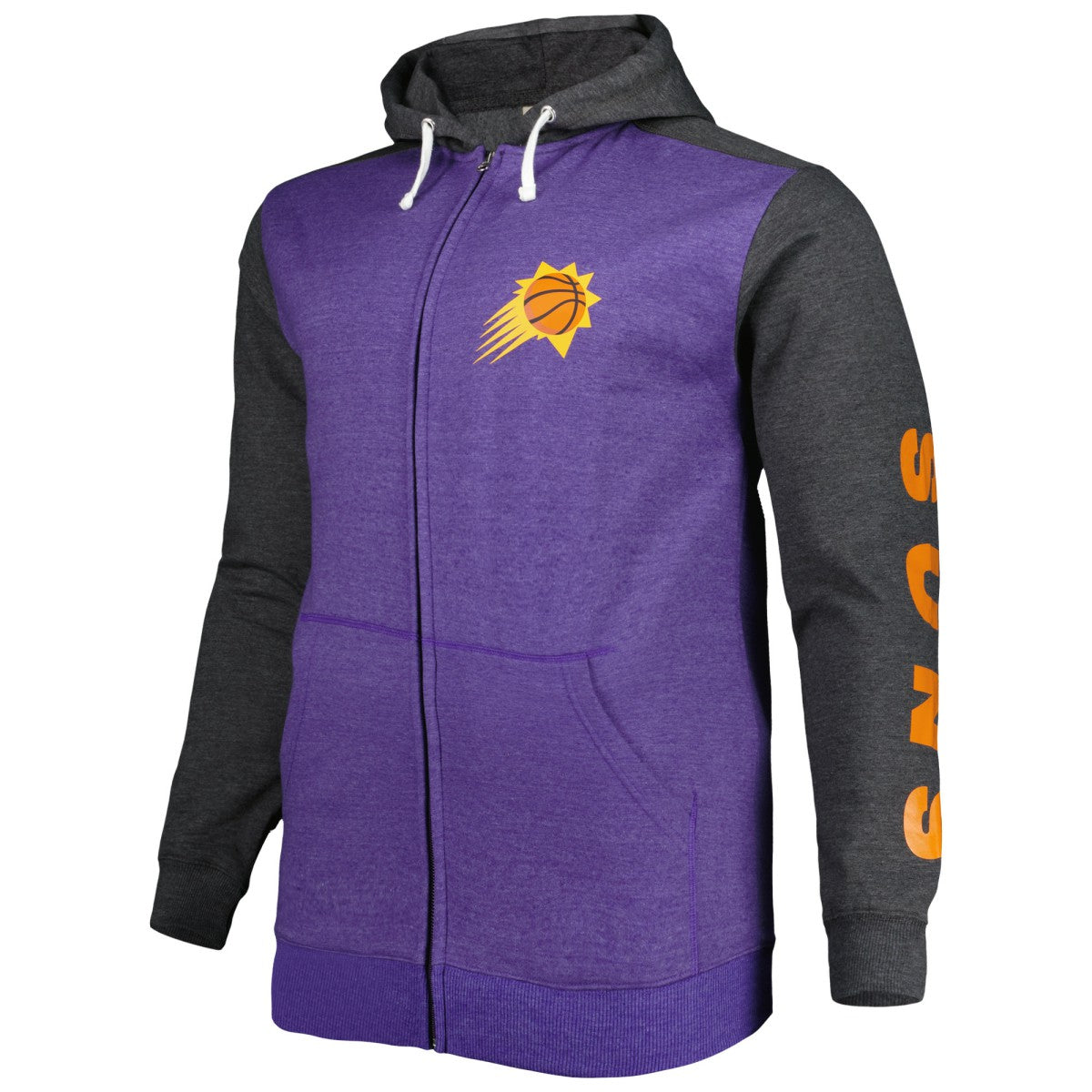 NBA Phoenix Suns Big & Tall Down and Distance Full-Zip Hoodie