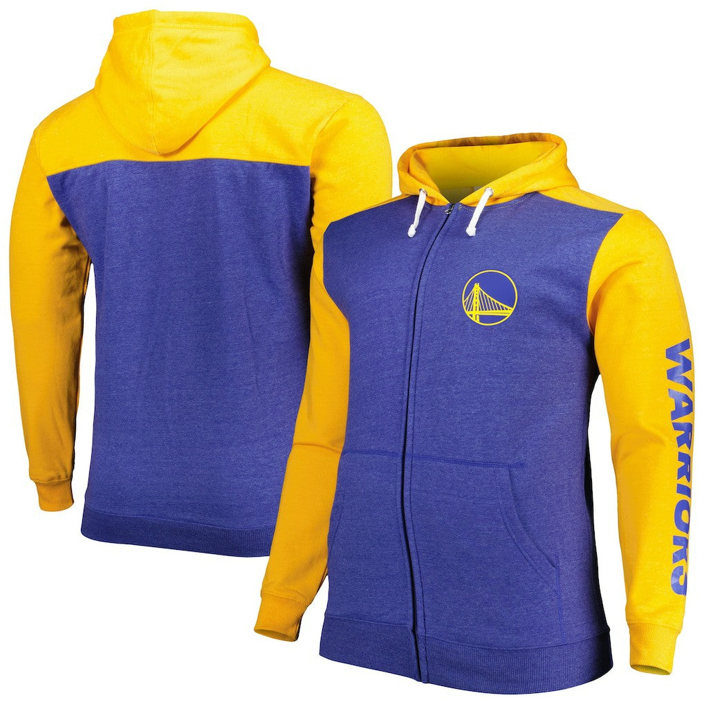NBA Golden State Warriors Big & Tall Down and Distance Full-Zip Hoodie sale