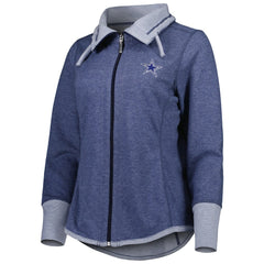Women's Sport Sun Fade Full-Zip Sweatshirt - Dallas Cowboys