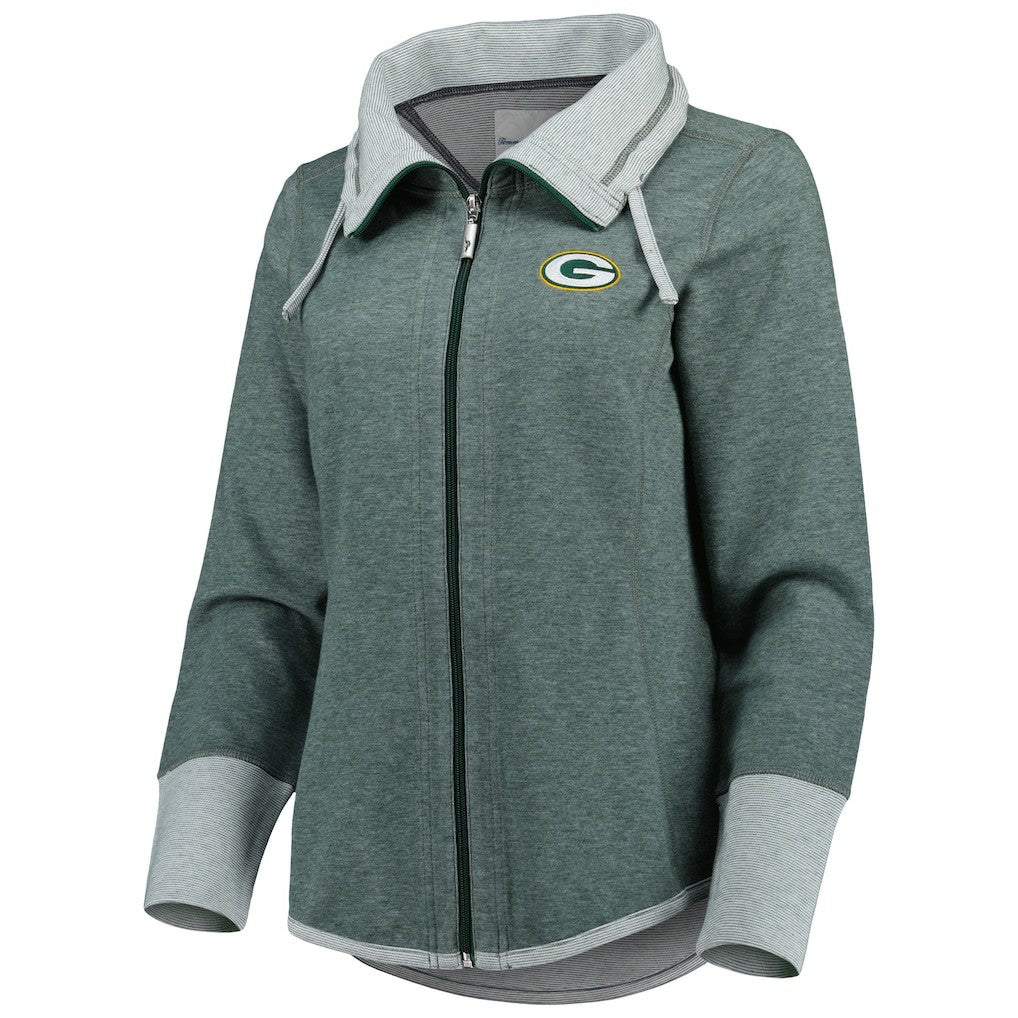 Women's Sport Sun Fade Full-Zip Sweatshirt - Green Bay Packers