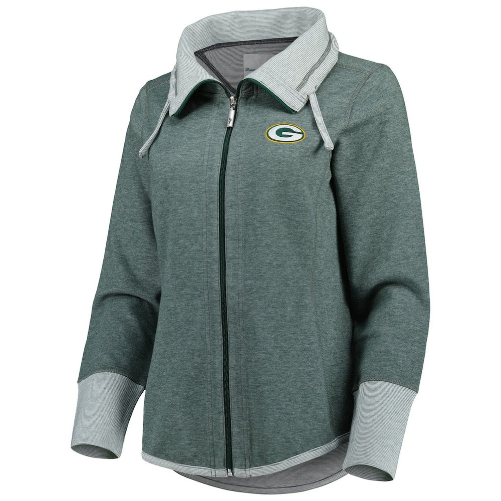 Women's Sport Sun Fade Full-Zip Sweatshirt - Green Bay Packers