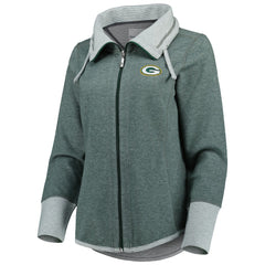 Women's Sport Sun Fade Full-Zip Sweatshirt - Green Bay Packers