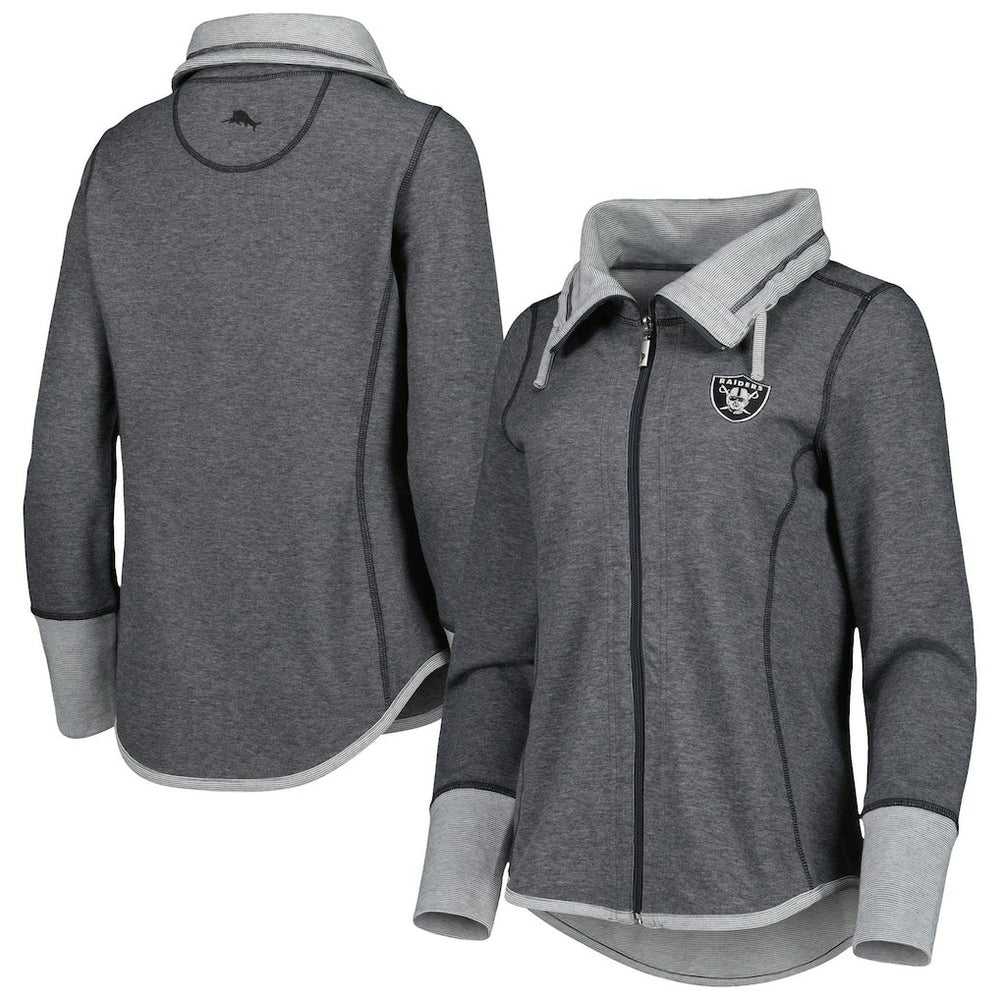 Women's Sport Sun Fade Full-Zip Sweatshirt - Las Vegas Raiders