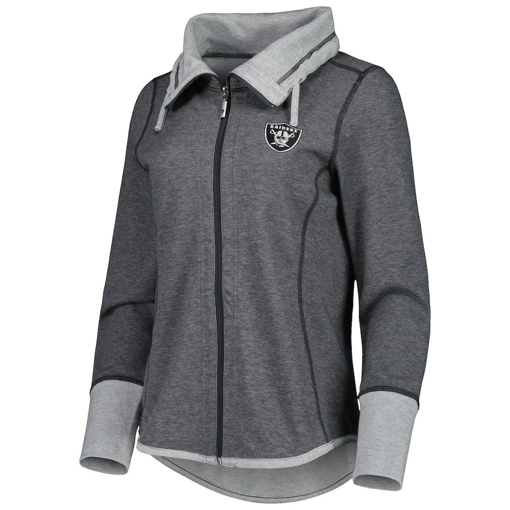 Women's Sport Sun Fade Full-Zip Sweatshirt - Las Vegas Raiders