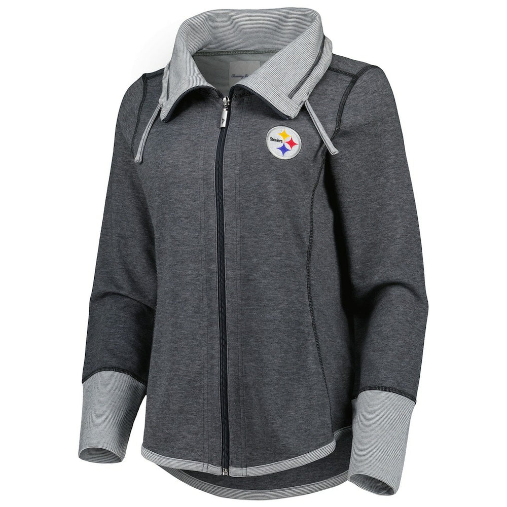 Women's Sport Sun Fade Full-Zip Sweatshirt - Pittsburgh Steelers