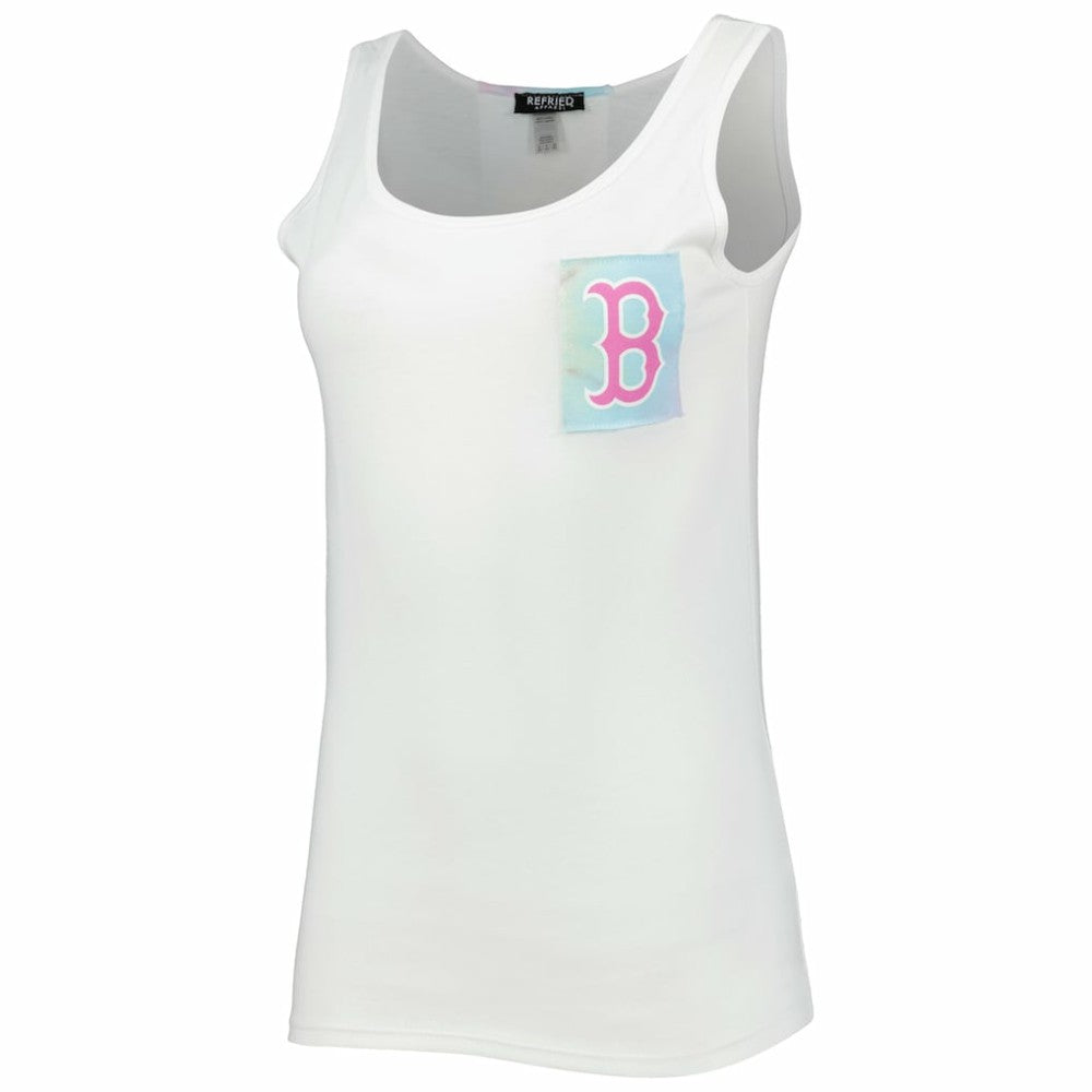 MLB Boston Red Sox Refried Apparel Women's Tie-Dye Tank Top