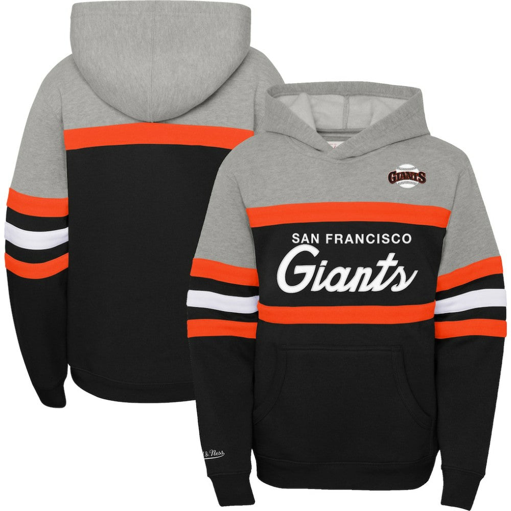 MLB San Francisco Giants Mitchell & Ness Youth Cooperstown Collection Head Coach Pullover Hoodie