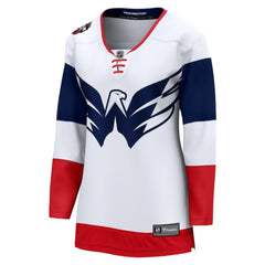 NHL White Washington Capitals Fanatics Women's 2023 NHL Stadium Series Breakaway Blank Jersey