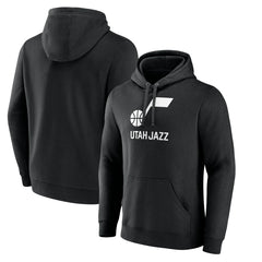 NBA Utah Jazz Wordmark Team Logo Pullover Hoodie