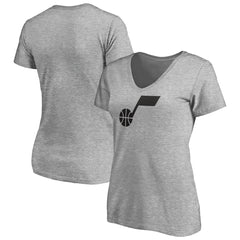 NBA Utah Jazz Women's Primary Team Logo V-Neck T-Shirt
