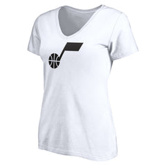 NBA Utah Jazz Women's Primary Team Logo V-Neck T-Shirt