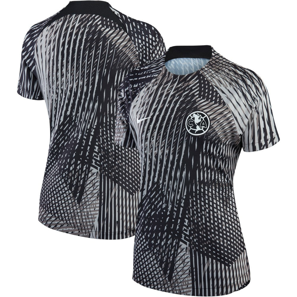 Club America Women's 2022/23 Pre-Match Raglan Performance Top - Nike Black