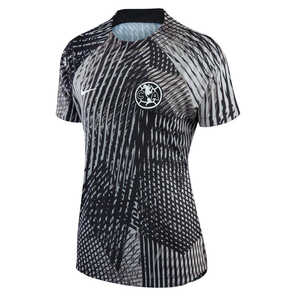Club America Women's 2022/23 Pre-Match Raglan Performance Top - Nike Black