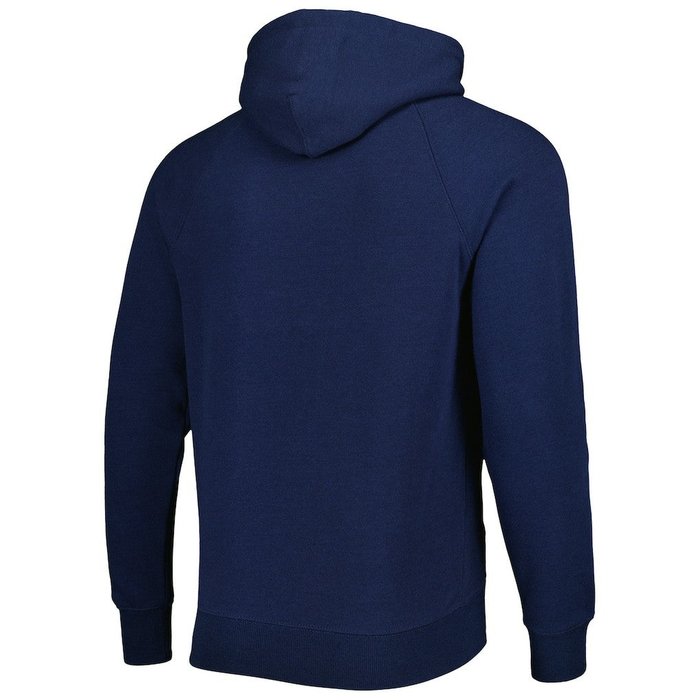 Homage Retro Helmet Tri-Blend Raglan Pullover Hoodie - Dallas Cowboys