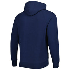 Homage Retro Helmet Tri-Blend Raglan Pullover Hoodie - Dallas Cowboys