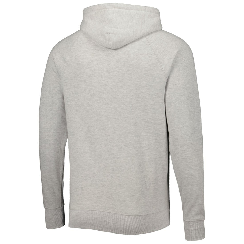 Homage Retro Helmet Tri-Blend Raglan Pullover Hoodie - Tampa Bay Buccaneers