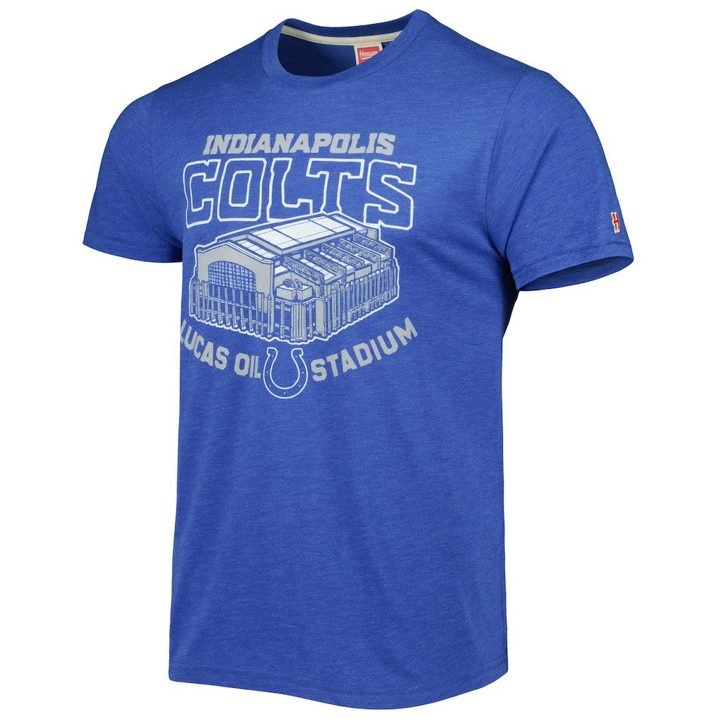 Homage Stadium Tri-Blend T-Shirt - Indianapolis Colts