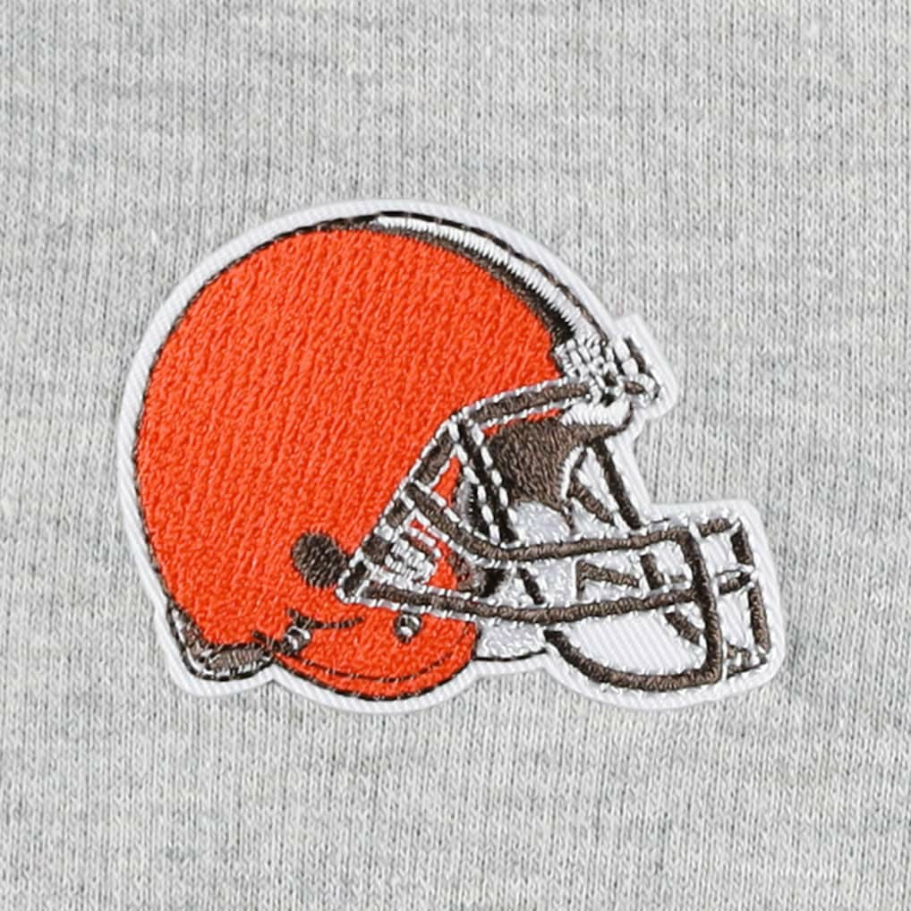 Antigua Women's Lightweight Jackpot Raglan Half-Zip Pullover Hoodie - Cleveland Browns