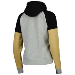 Antigua Women's Lightweight Jackpot Raglan Half-Zip Pullover Hoodie - New Orleans Saints