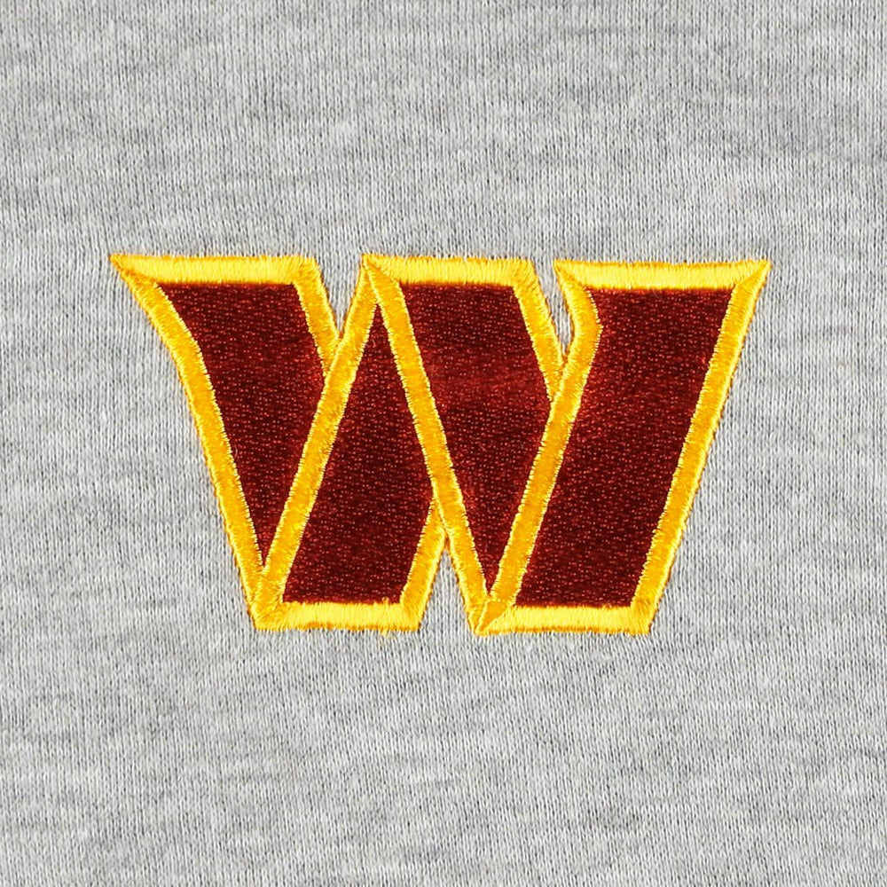 Big & Tall Fleece Raglan Full-Zip Hoodie Jacket - Washington Commanders