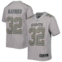 Tyrann Mathieu  Youth Atmosphere Game Jersey - New Orleans Saints