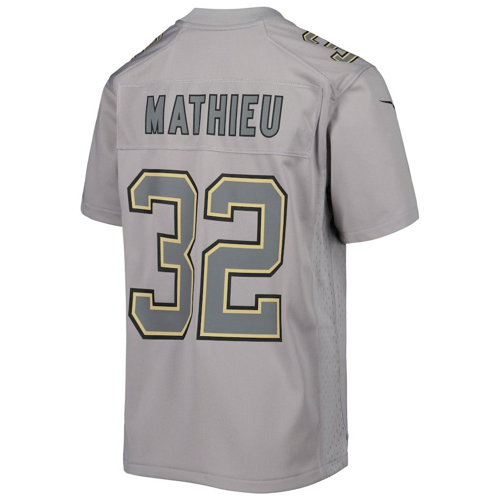 Tyrann Mathieu  Youth Atmosphere Game Jersey - New Orleans Saints