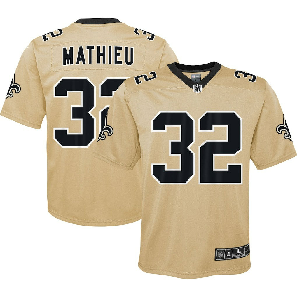 Tyrann Mathieu  Youth Inverted Game Jersey - New Orleans Saints