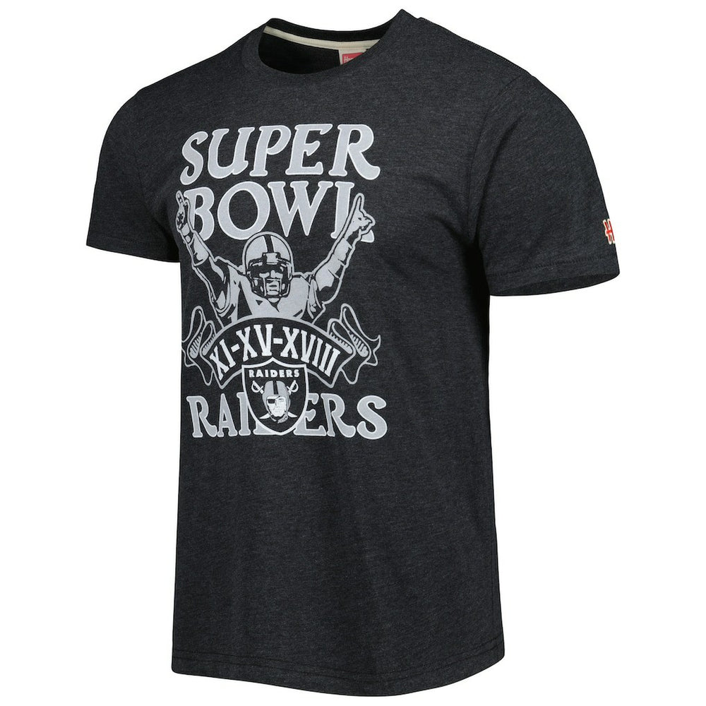 Homage Super Bowl Classics Tri-Blend T-Shirt - Las Vegas Raiders