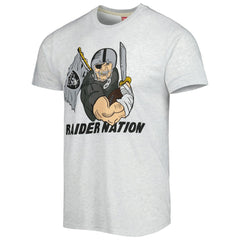 Homage Hyper Local Tri-Blend T-Shirt - Las Vegas Raiders