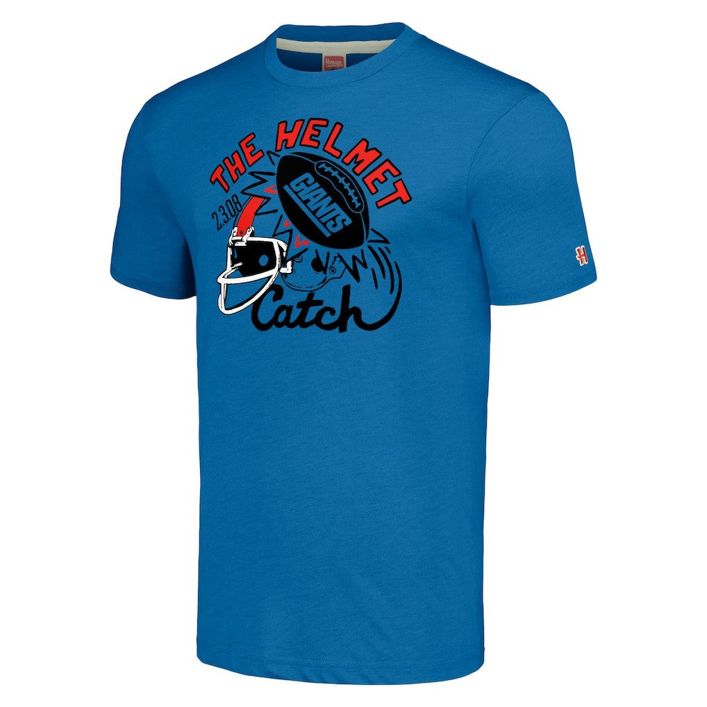 Homage Hyper Local Tri-Blend T-Shirt - New York Giants