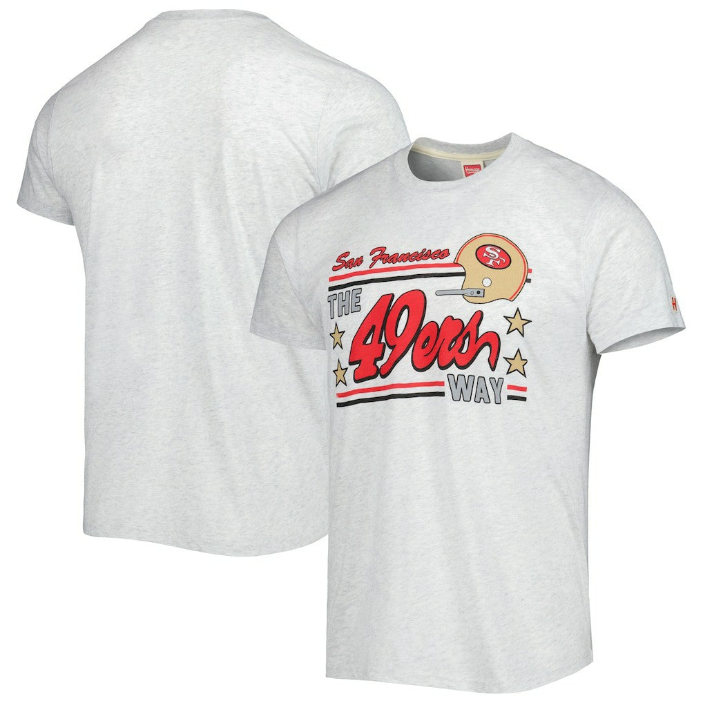 Homage Hyper Local Tri-Blend T-Shirt - San Francisco 49ers