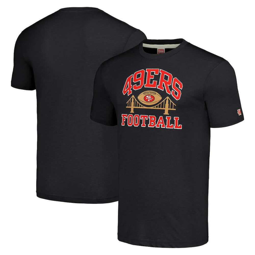 Homage Hyper Local Tri-Blend T-Shirt - San Francisco 49ers