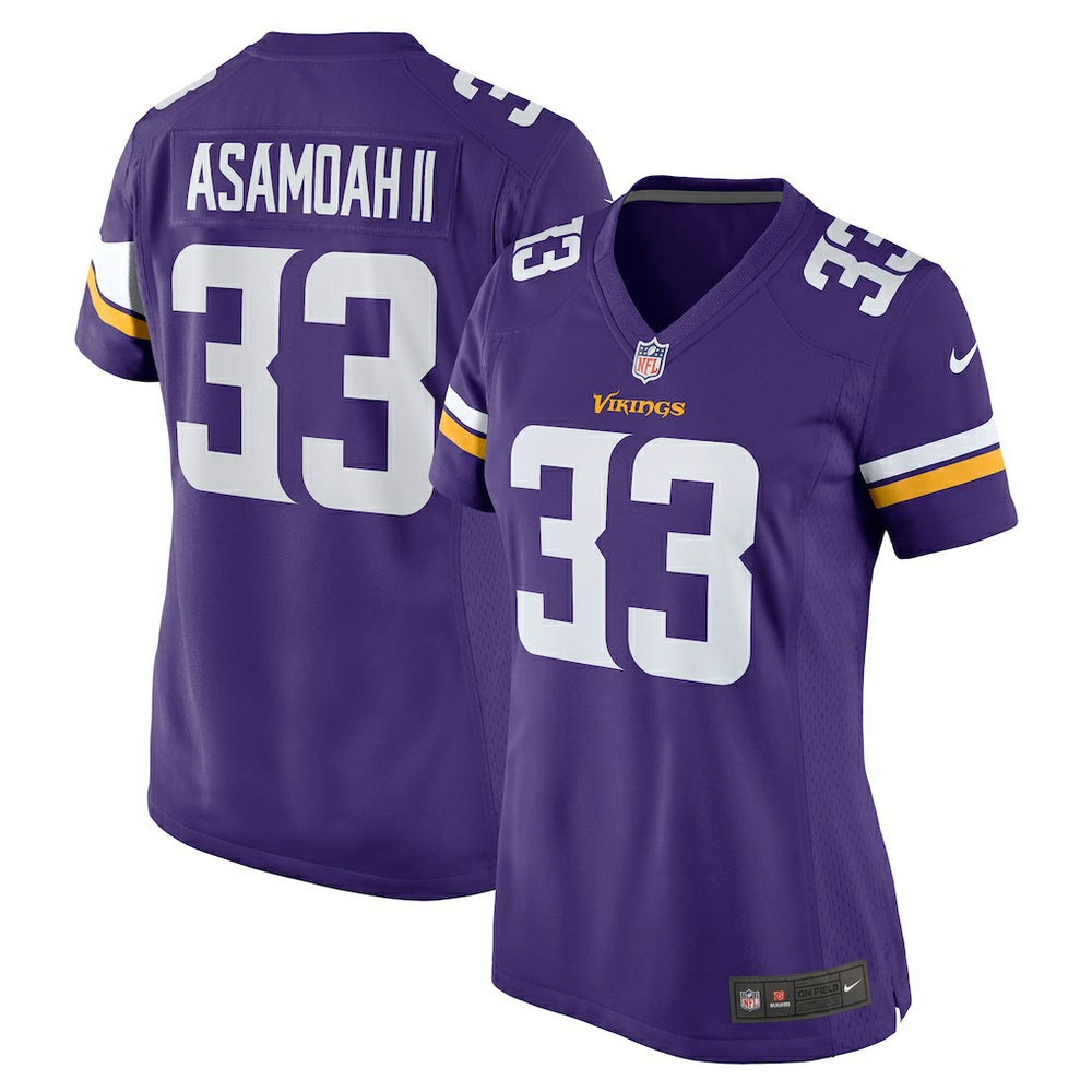 Brian Asamoah  Women's Player Game Jersey - Minnesota Vikings