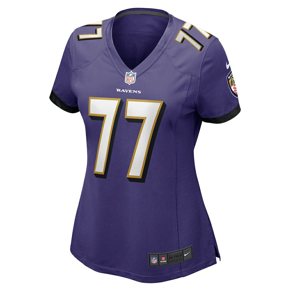 Daniel Faalele  Women's Player Game Jersey - Baltimore Ravens