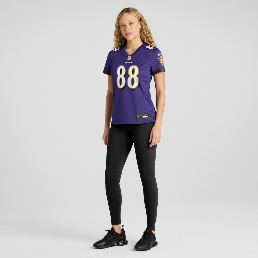 Charlie Kolar  Women's Player Game Jersey - Baltimore Ravens