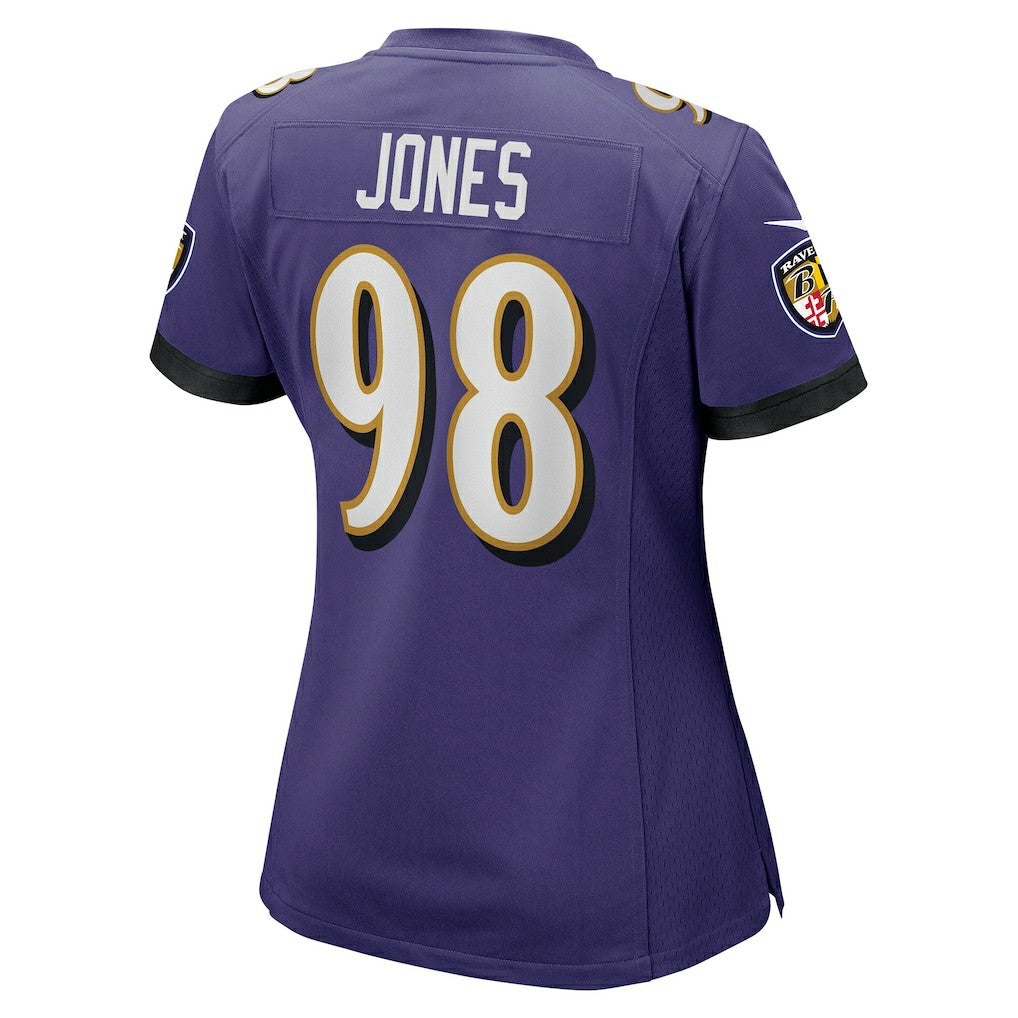 Travis Jones  Women's Player Game Jersey - Baltimore Ravens