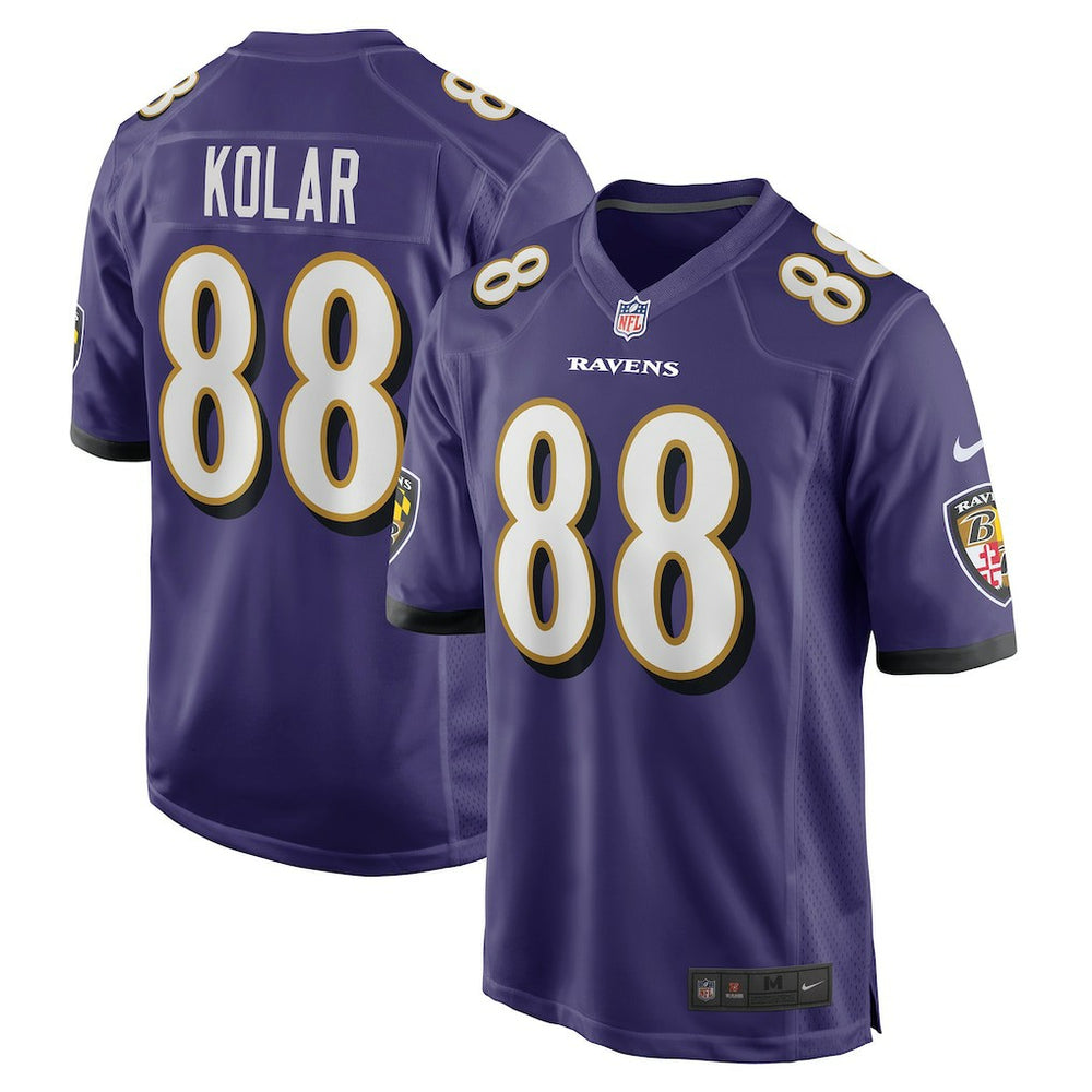 Charlie Kolar  Player Game Jersey - Baltimore Ravens