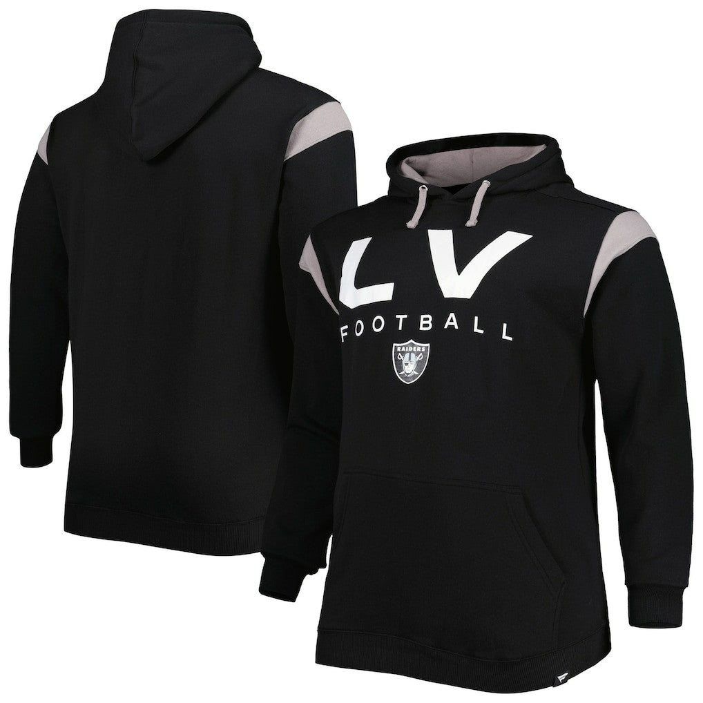 Big & Tall Call the Shots Pullover Hoodie - Las Vegas Raiders