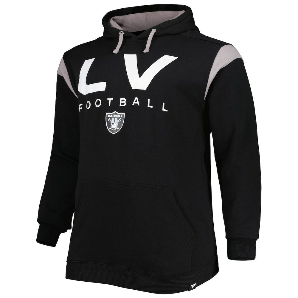 Big & Tall Call the Shots Pullover Hoodie - Las Vegas Raiders