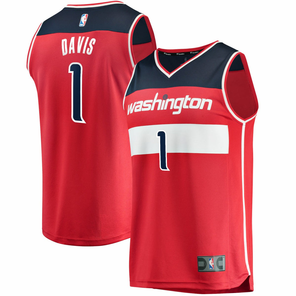 NBA Johnny Davis Washington Wizards Youth Fast Break Replica Jersey