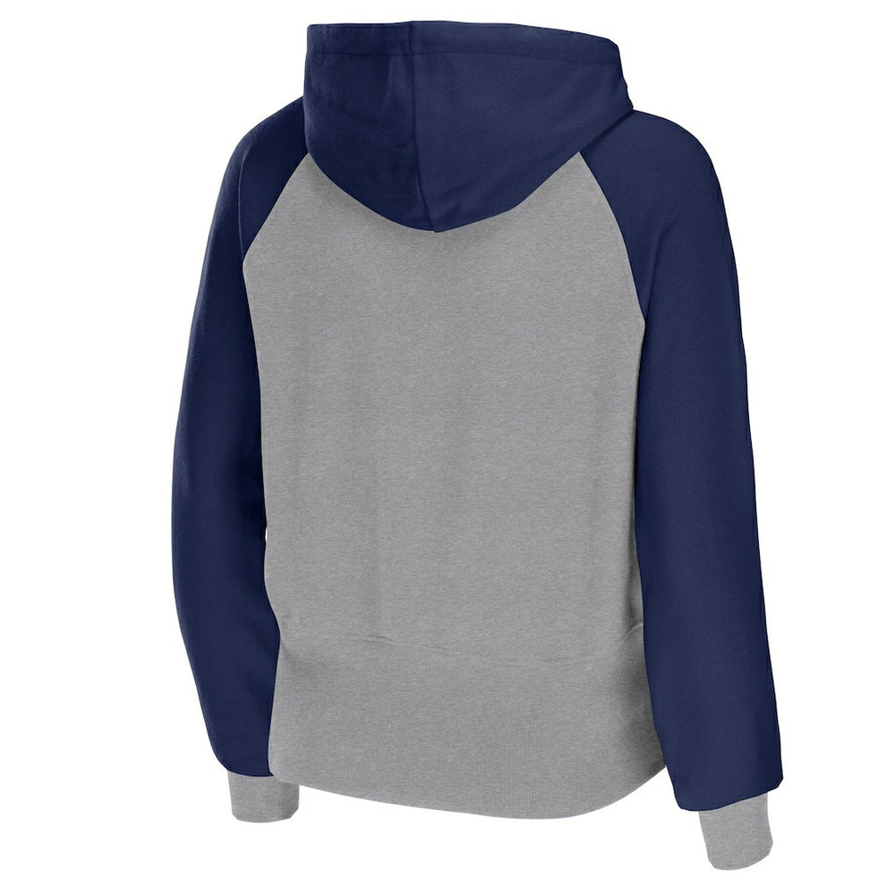 WEAR by Erin Andrews Women's Colorblock Lightweight Full-Zip Hoodie - Dallas Cowboys